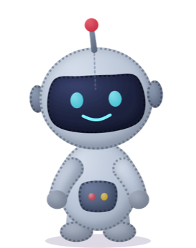 A plush robot